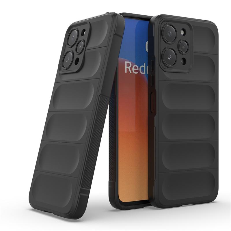 Для Redmi 12 Чехол Чехол Xiaomi Redmi 12 Capas Phone Bumper Back Armor Противоударный Мягкий TPU Защитный Объектив Fundas Redmi 12