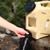 12-литровый походный бак для воды, герметичный контейнер для хранения воды, без BPA, вместительный, для хранения воды, для использования на открытом воздухе, походные аксессуары