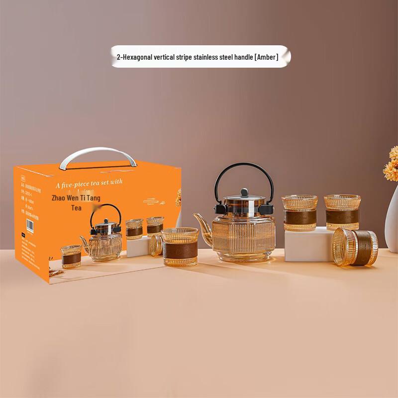 High Borosilicate Glass Tea Set