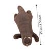 Realistic Design Plush Ferret Stuffed Toy Lifelike Appearance Ferret Stuffed Animal  Kids Gift