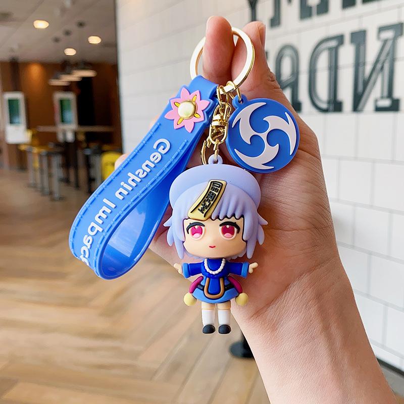 Брелок для ключей Eula Vision Of God для косплея, брелок для ключей унисекс, кулон, брелок, аксессуары, подарок