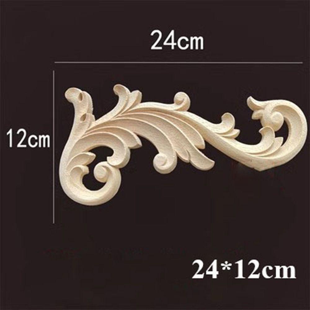 Натуральные цветочные деревянные фигурки, ремесла, резьба по дереву в разных стилях, декоративное украшение на стену, дверь