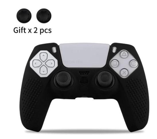 Protective Cover Skin for Playstation 5 Controller Anti-slip Silicone Case for PS5 Slim Gamepad Cover Thumb Grips Accessories