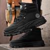 Модные ботинки для мужчин, кроссовки на платформе, классические туфли в британском стиле, мужские уличные кроссовки для активного отдыха, высокие туфли в стиле панк для мужчин