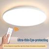 Ultra-Thin Smart LED Ceiling Light - Japanese Standard, 110V, PSE Certified for Bedroom, Living Room, Balcony