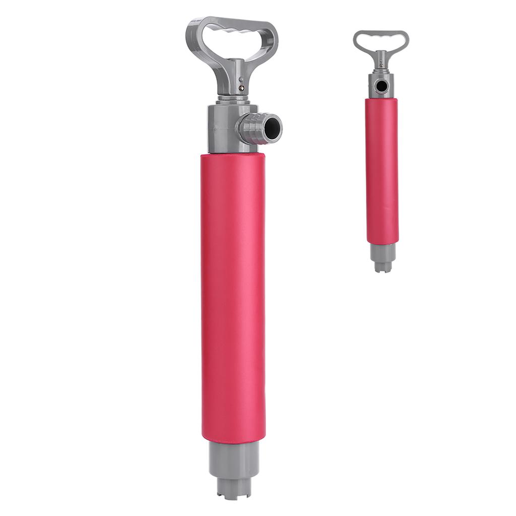 Red 46cm Kayak Hand Pump Floating Hand Bilge Pump for Kayak Rescue