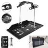 Universal Car Battery Tray Bracket Storage Battery Holder Tray Mount Hold Down Clamp Recessed Slot Bracket Kit Accessory Car SUV