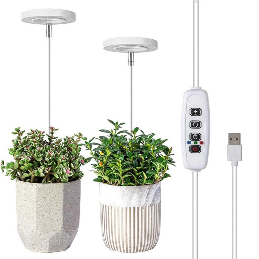 Регулируемая по высоте лампа для выращивания растений с основанием 1/2/3/4 головки потолочная кольцевая лампа для выращивания растений Главная