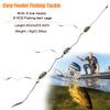 Fishing Bait Feeder Cage Squid Fishing Outdoor Traveling Fishing Accessories Squid String Hook