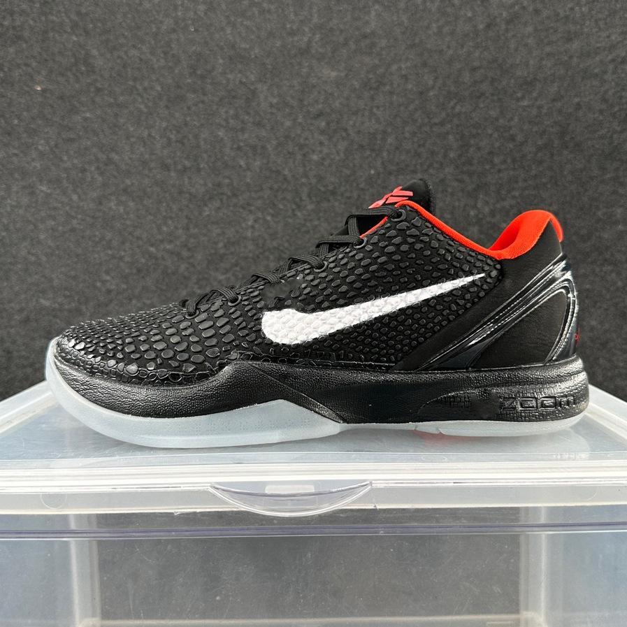 Оригинальные баскетбольные кроссовки Kobe 6 Combat - Насыщенный оранжевый, Полная копия Mamba, Спортивная обувь 6-го поколения для мужчин