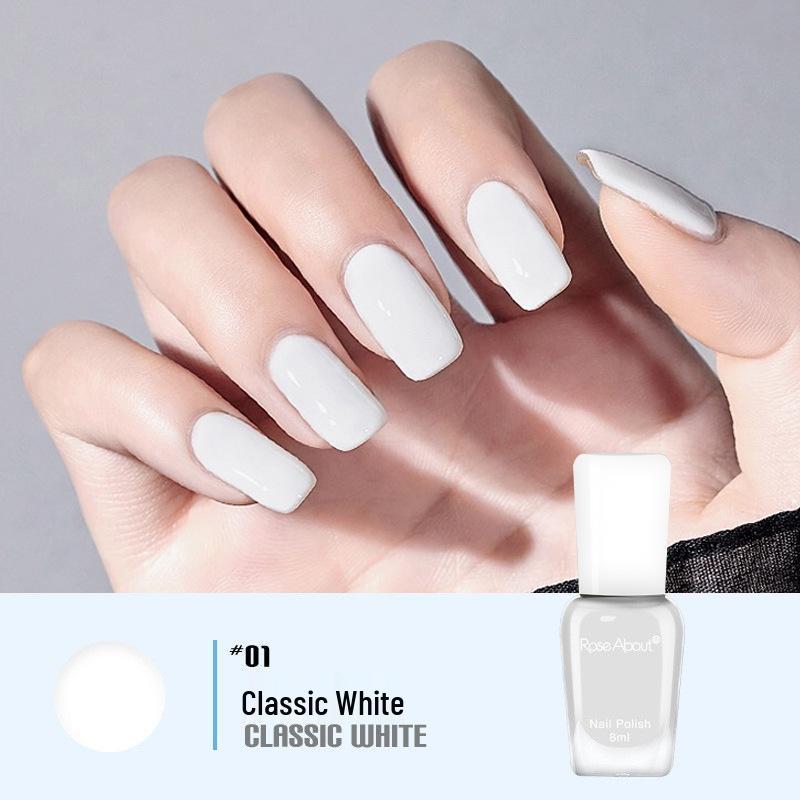 Aurora Nude Водный отслаивающийся лак для ногтей - Летний, Стойкий, Экологичный, Без запаха, Не требующий сушки, Бесплатная доставка