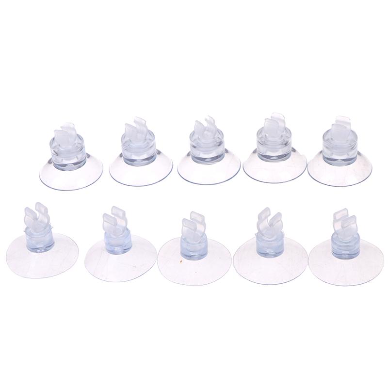 10* Aquarium Fish Tank Suction Cup Sucker Holders For Air Line Tube Hose Pump