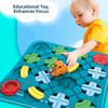 Plastic Logical Road Builder Games Montessori Table Education Puzzle Toys  Children's