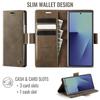 Wallet Leather Flip Card Case For Samsung Galaxy Z Fold 7 Magnetic Cover Shockproof Stand Coque