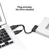 Кабель CD-ROM USB-адаптер 7+6 DVD 13-контактный SATA для ноутбука HDD Drive Slimline