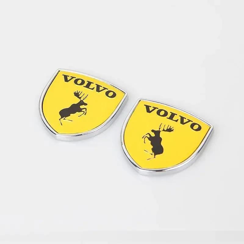 Volvo North Star Car Logo Elk Emblem Shield Tail Badgeor For Volvo XC90 XC70 XC60 V40 V50 V60 S50 S60 S70 S90