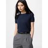 Uniqlo Японский свитер с круглым вырезом UV Cut, стирающийся