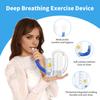 Спирометр Incentive Spirometer 5000ML Измерение объема с индикатором скорости потока Тренажер для глубокого дыхания для студентов, детей, взрослых, пожилых людей Устройство для тренировки легких
