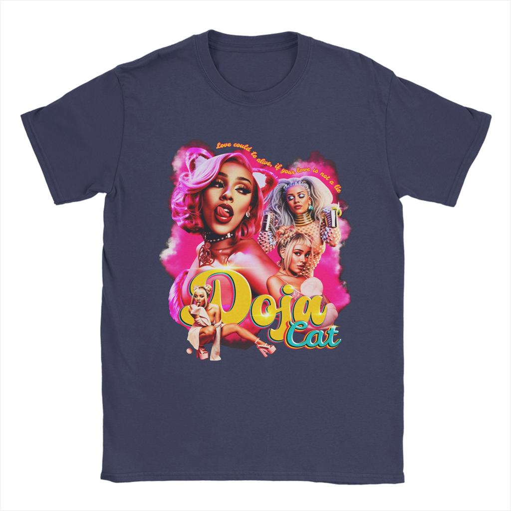 Футболка Doja Cat Tour Ma Vie для унисекс, повседневная, 100% хлопок, с круглым вырезом, короткий рукав, одежда больших размеров