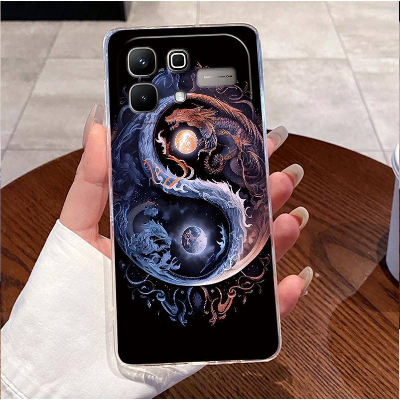 Чехол для Infinix Note 60 Pro Note60 5G Чехол X6879 X6878 Роскошный Милый Любовь Кролик Смешной Прозрачный Тонкий Мягкий ТПУ Силиконовый Чехол для Телефона