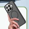 Ультратонкий полупрозрачный магнитный чехол для Magsafe для Xiaomi MI 17 17ProMax 15T Pro, для беспроводной зарядки, конфетный матовый прочный ПК-чехол