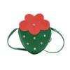 Fashion Children's Coin Purse Princess Cute Small Bag Shiny Rivet Strawberry Messenger Korean Decorative Pack Mini Zero Wallet