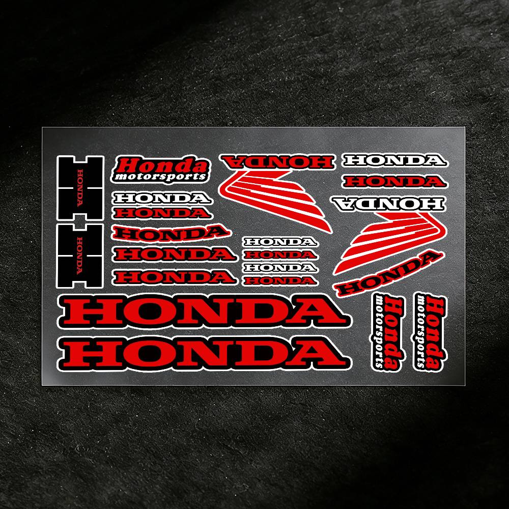 AYN1 For HONDA Stickers Moto Sticker Auto Body Bumper Windows Motorcycle Laptop Walls Vinyl Decal Car Tuning Accessories