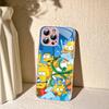Funny Cartoon S-Simpsons Tempered Glass For Iphone 14 13 12 11 Pro Mini XS MAX 14Plus X XS XR Fundas