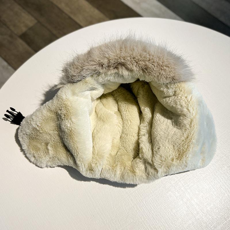 Шапка Мужская Зимняя Теплая Шапка Утепленная Защита Ушей Шапка для Велоспорта Защита от Холода Мужская Зимняя Уличная Для Среднего Возраста Женская