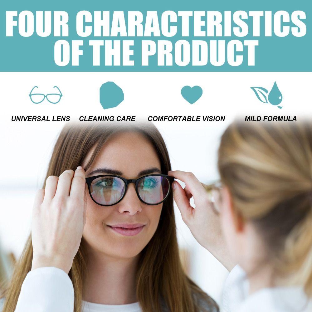 Lens Cleaner for Eyeglasses Spray Glasses Cleaner Eyeglass Scratch Removal Spray Anti Fog Spray