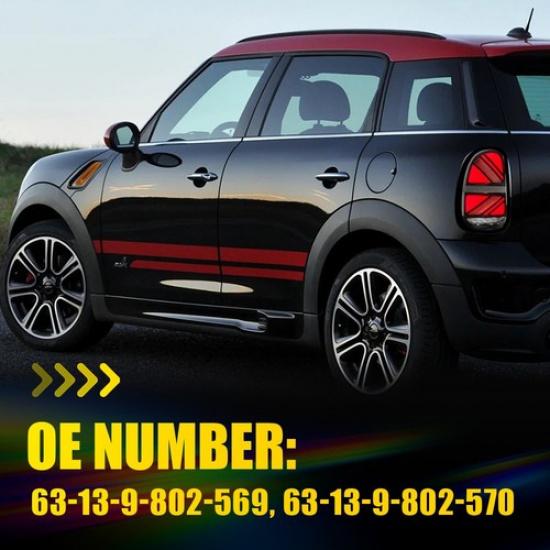 2PC LED Side Marker Housing-Amber Light Turn For Mini Cooper Countryman R60 R61