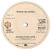 7inch Record RICKIE LEE JONES - Chuck E's In Love K17390 Warner Bros. Re 1979 UK Rock Used