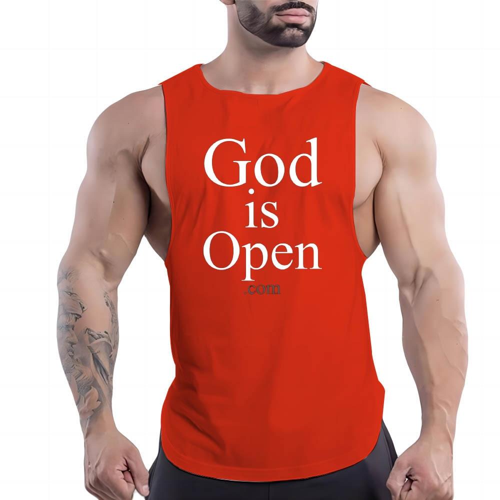 Летняя мужская повседневная спортивная жилетка с круглым вырезом для взрослых, креативная простая модная дышащая футболка без рукавов с 2d принтом алфавита