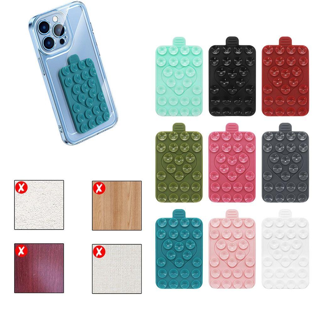 Durable Mobile Phone Holder Multifunction Silicone Suction Pad Cellphone Stand For Mobile Phone