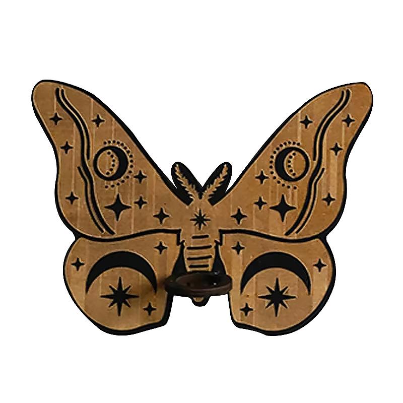 1Pc Butterfly Style European Style Test Tube Originality Wooden Bohemia Hollow Out Wall Decoration Plant Rack