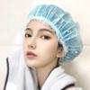 Bathroom Waterproof Shower Cap Kitchen Oil-proof Sanitary Hat Women Hair Salon Bathroom Supplies Thicken Elastic Bath Hat Cute