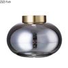 Creative Transparent Elliptic Glass Vase Desk Decoration Flower Arrangement Flower Pots Modern Floral Vases Room Aesthetic Decor