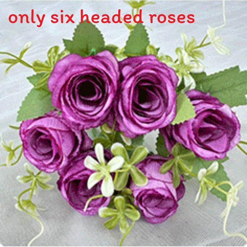 Simulation Flower Rose Bouquet For Event Decoration And Photography Prop