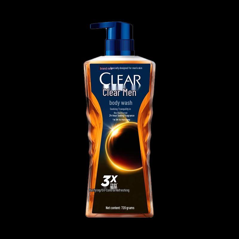 Clear & Smooth Men's Rainforest Cologne Shower Gel