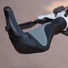 Ergonomic Aluminum Alloy Mountain Bike Handlebar Grips with Rubber Lock-On Ends