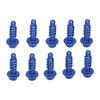10pcs Aluminum Alloy Anodized Finish Screws for 125 150 200 EXC XC SXF EXCF XCF 1997-2020