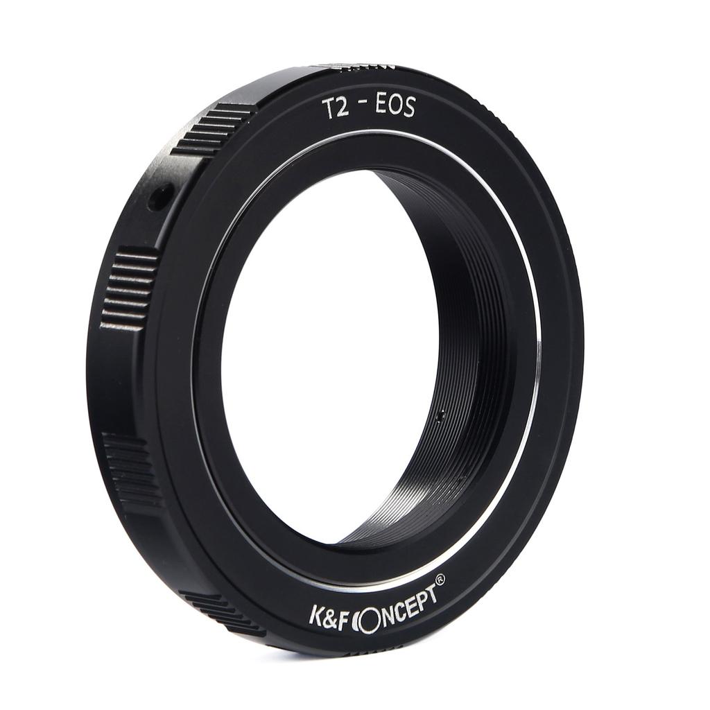 Concept Lens Mount Adapter Lenses To Canon EF K&F KF-T2EF (Converts T-Mount Mount)