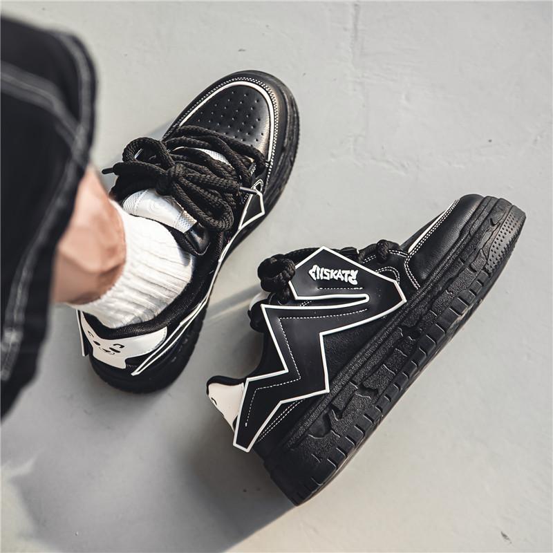 Обувь для скейтборда для меньшинств, повседневные спортивные студенческие мужские кроссовки, уличная прогулочная обувь для мужчин, мужские баскетбольные кроссовки в стиле панк