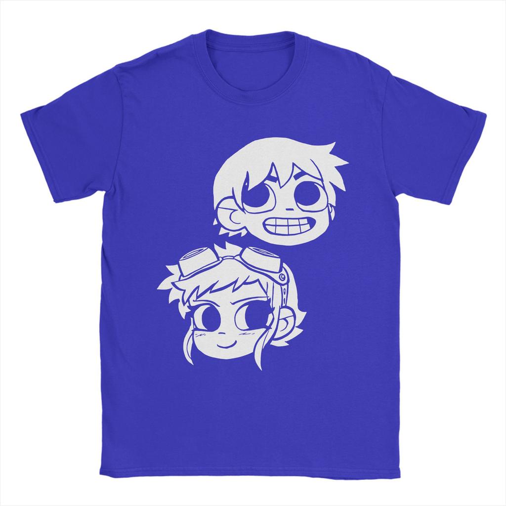 Men's 2-Up! Scott Pilgrim T Shirt  Cotton Clothing Casual Short Sleeve Round Neck Tees Gift Idea T-Shirts