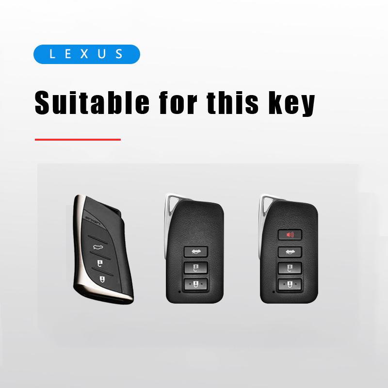 2026 Hot Interior Stickers Soft TPU Car Key Case Protector Cover For Lexus RX350 NX300 Es300h Rx450h GS300 GX470 IS250 ES350 LX5