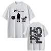 Футболка Rapper NF HOPE Real Tour для мужчин и женщин, модная, хип-хоп, поп-музыка, с коротким рукавом, мужская, повседневная, из чистого хлопка, винтажные футболки