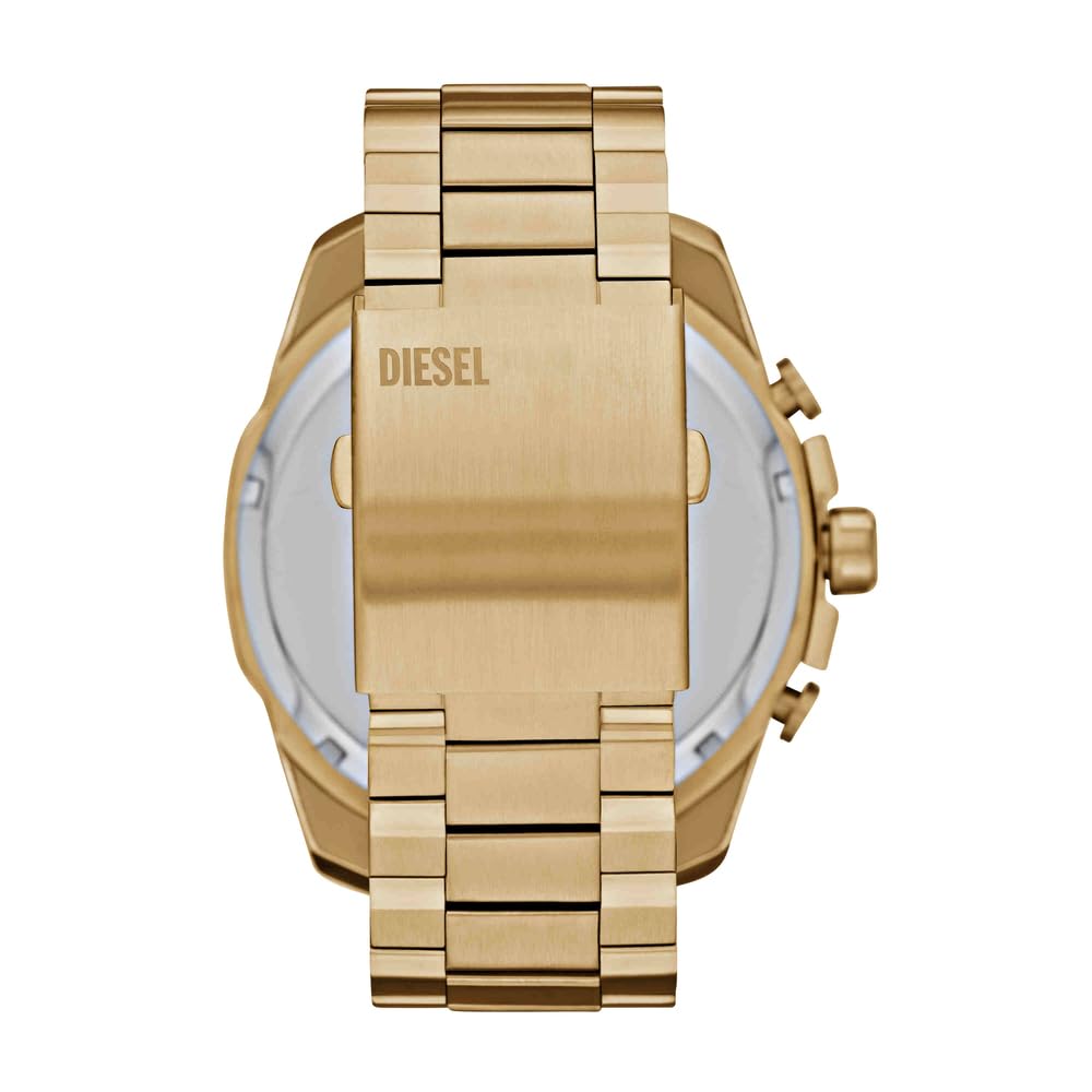 DIESEL MEGA CHIEF Полностью золотые часы DZ4360 [Б/У]