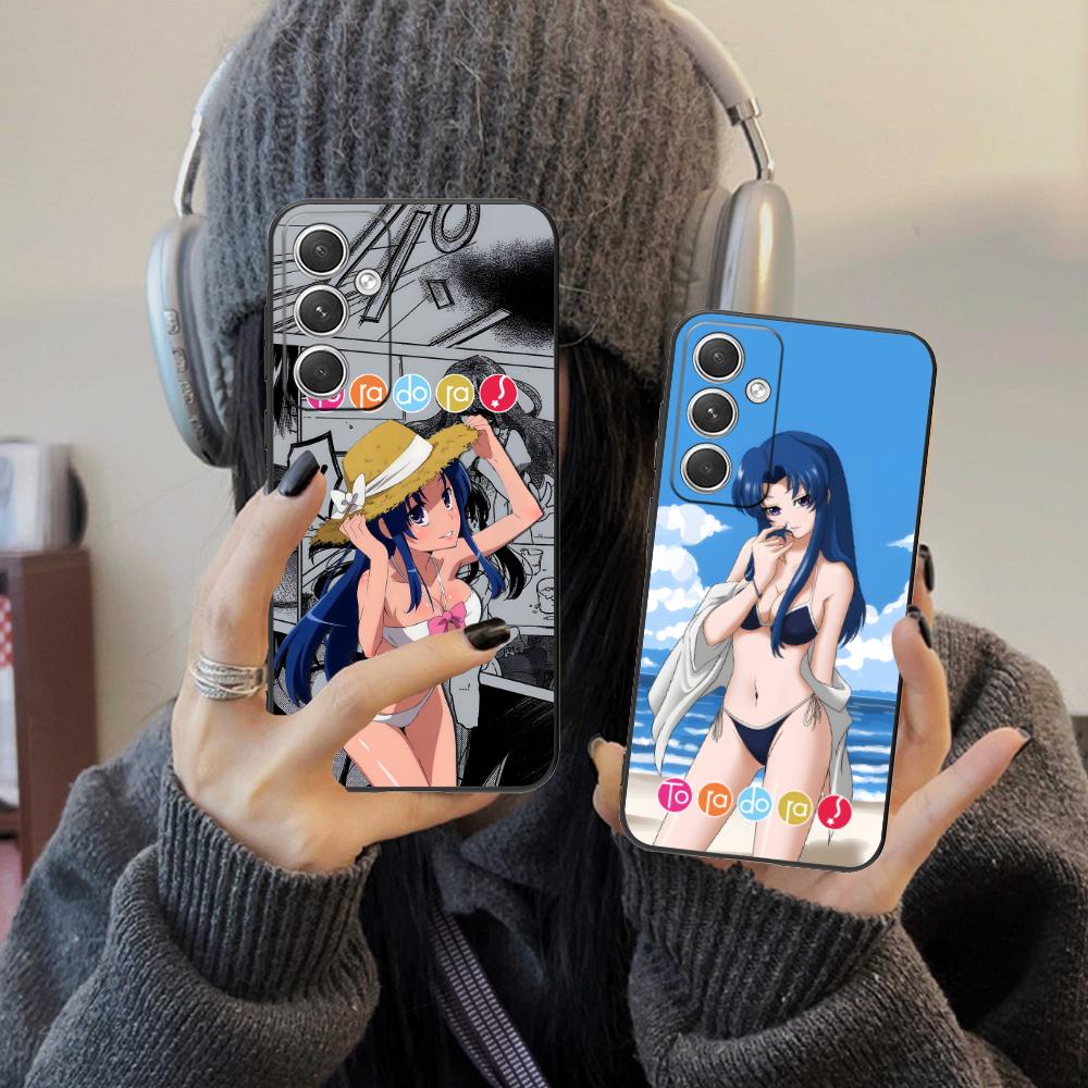 Toradora Kawashima Mobile Phone Case for Samsung Galaxy S26 S25 S24 S23 S22 S21 S20 Note20 Plus FE Ultra Colorful Cover Luxury