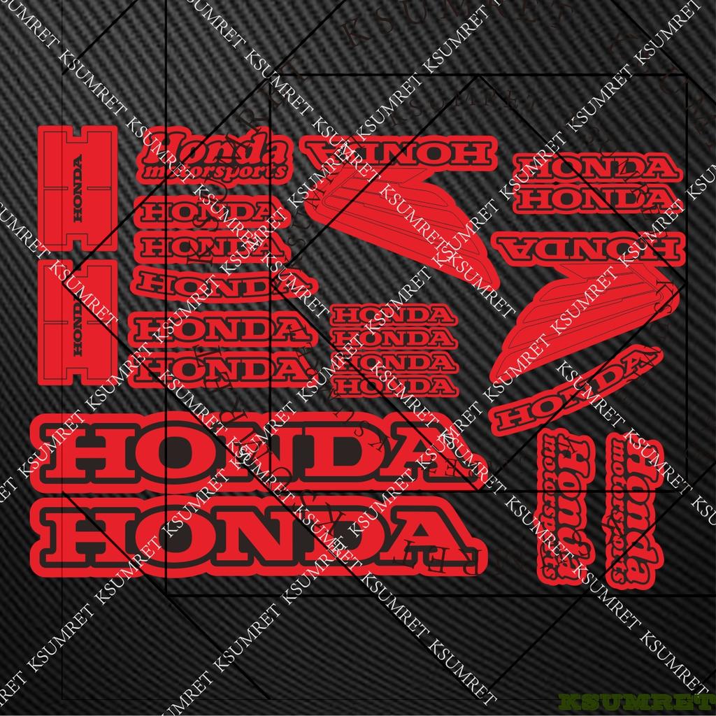 Винил Для Honda Наклейки Мотоциклетные Наклейки Комплект Декалей rf1