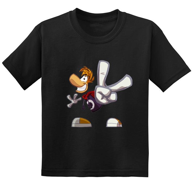 Hot Sale Rayman Legends Adventures Print Funny Kids T-shirt Baby Boys Girls Clothes Summer Children Cotton Short Sleeve T shirt